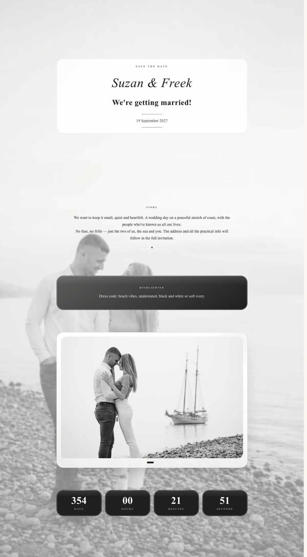 Example Suzan & Freek — Romantic spring